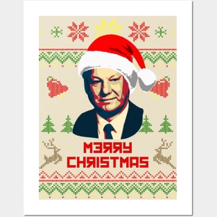 Boris Yeltsin Merry Christmas Posters and Art